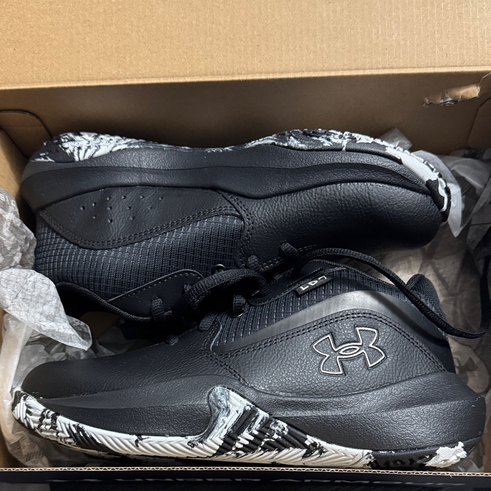 Under Armour Black and Gray Athletic Sneakers